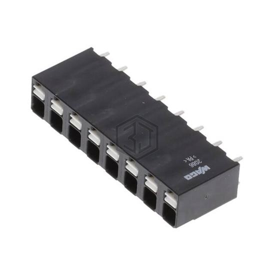 2086-3108 - WAGO Corporation - Terminal Blocks - Wire to Board