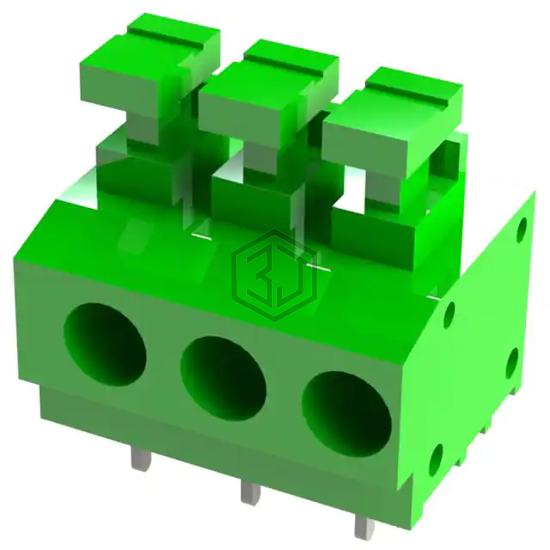 TBS-00-197-03-GR-LF - Major League Electronics - Terminal Blocks - Wire to Board