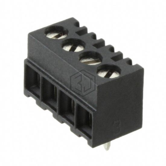1776112-4 - TE Connectivity AMP Connectors - Terminal Blocks - Wire to Board