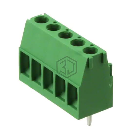284392-5 - TE Connectivity AMP Connectors - Terminal Blocks - Wire to Board