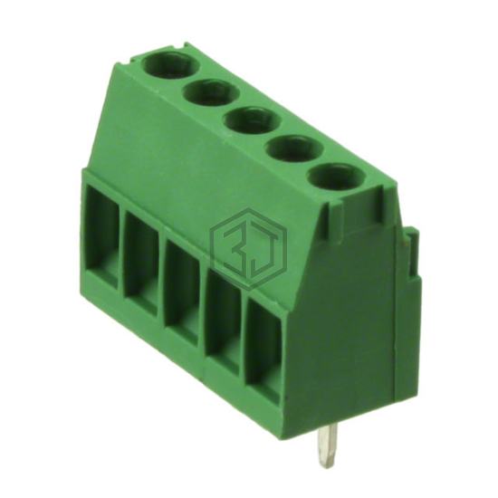 284391-5 - TE Connectivity AMP Connectors - Terminal Blocks - Wire to Board