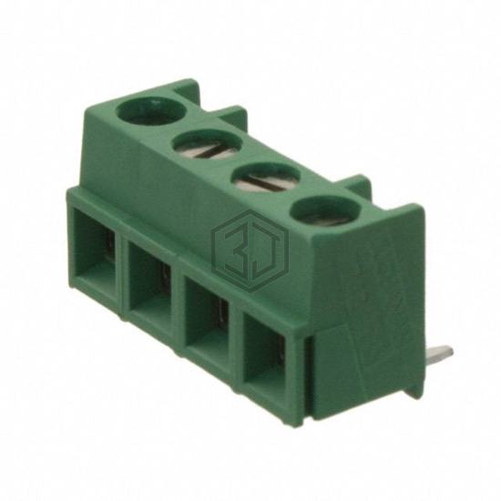 284093-4 - TE Connectivity AMP Connectors - Terminal Blocks - Wire to Board