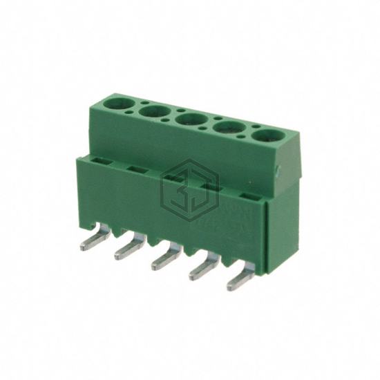 282851-5 - TE Connectivity AMP Connectors - Terminal Blocks - Wire to Board