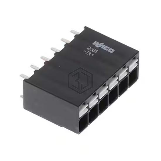2086-1106 - WAGO Corporation - Terminal Blocks - Wire to Board