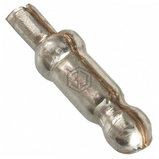 61137-1 - TE Connectivity AMP Connectors - Terminals - PC Pin, Single Post Connectors