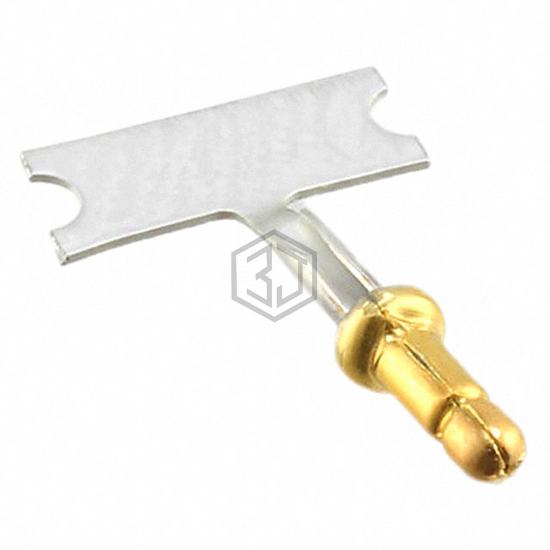 60802-1 - TE Connectivity AMP Connectors - Terminals - PC Pin, Single Post Connectors