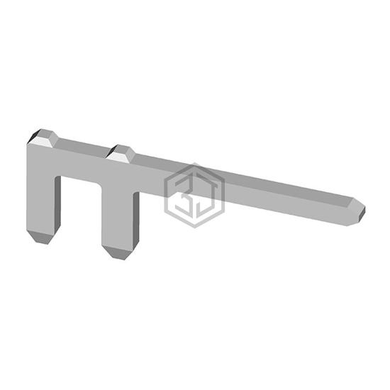 S481-46 - Harwin Inc. - Terminals - PC Pin, Single Post Connectors