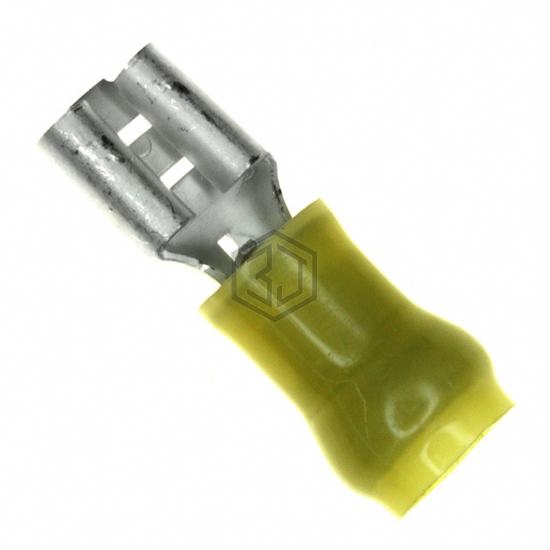 640907-1 - TE Connectivity AMP Connectors - Terminals - Quick Connects, Quick Disconnect Connectors
