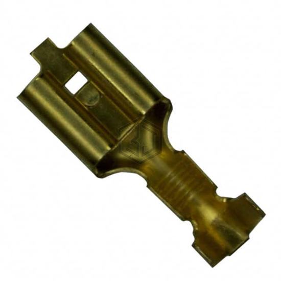 42710-1 - TE Connectivity AMP Connectors - Terminals - Quick Connects, Quick Disconnect Connectors
