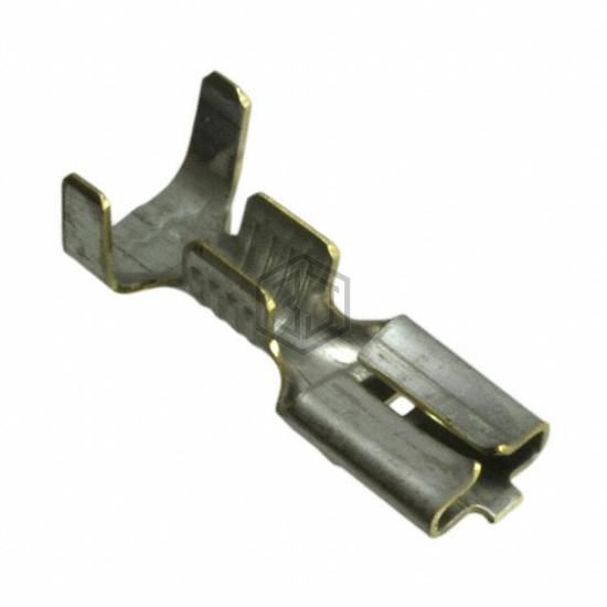 63596-2 - TE Connectivity AMP Connectors - Terminals - Quick Connects, Quick Disconnect Connectors