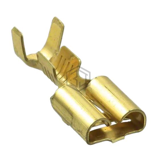 42100-1 - TE Connectivity AMP Connectors - Terminals - Quick Connects, Quick Disconnect Connectors