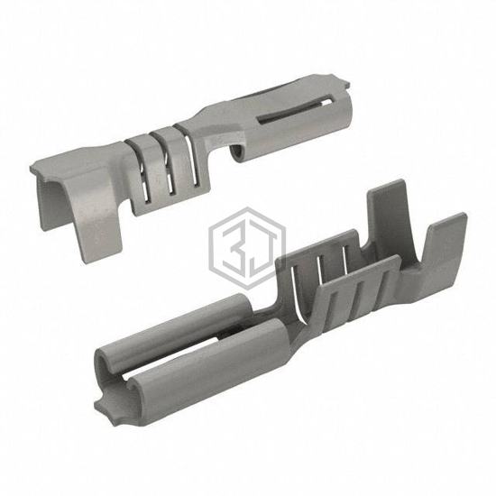 63391-2 - TE Connectivity AMP Connectors - Terminals - Quick Connects, Quick Disconnect Connectors