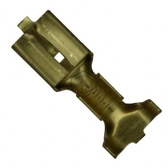 60742-1 - TE Connectivity AMP Connectors - Terminals - Quick Connects, Quick Disconnect Connectors