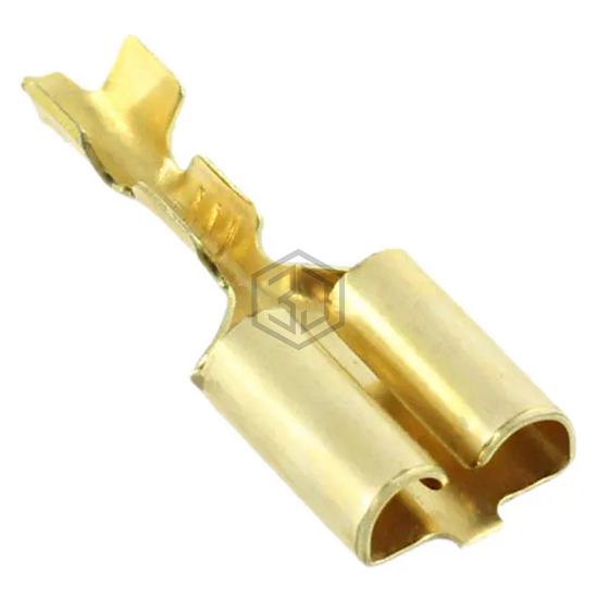 170384-1 - TE Connectivity AMP Connectors - Terminals - Quick Connects, Quick Disconnect Connectors