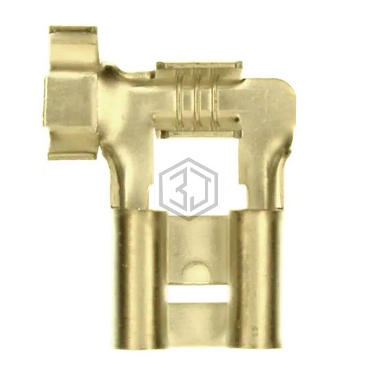 63010-2 - TE Connectivity AMP Connectors - Terminals - Quick Connects, Quick Disconnect Connectors