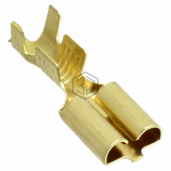170258-1 - TE Connectivity AMP Connectors - Terminals - Quick Connects, Quick Disconnect Connectors