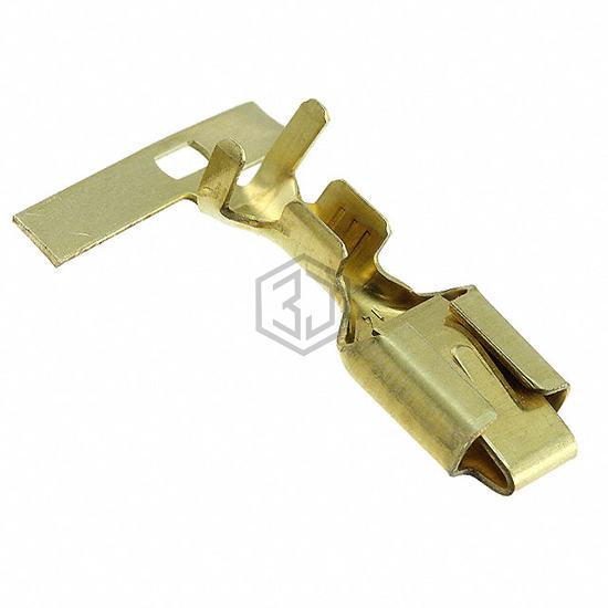 640417-1 - TE Connectivity AMP Connectors - Terminals - Quick Connects, Quick Disconnect Connectors
