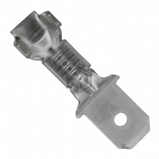 61687-2 - TE Connectivity AMP Connectors - Terminals - Quick Connects, Quick Disconnect Connectors