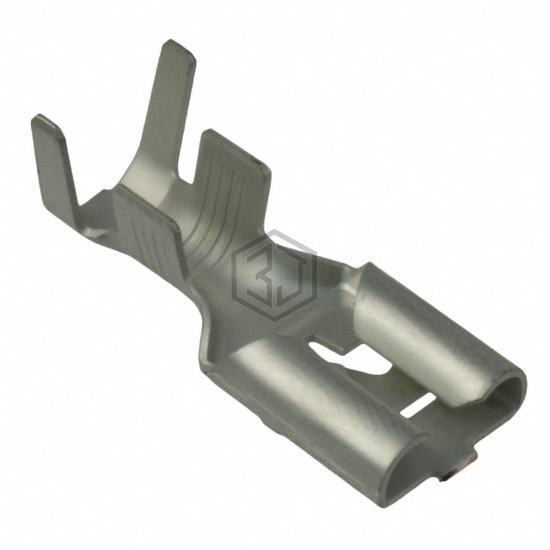 280755-4 - TE Connectivity AMP Connectors - Terminals - Quick Connects, Quick Disconnect Connectors