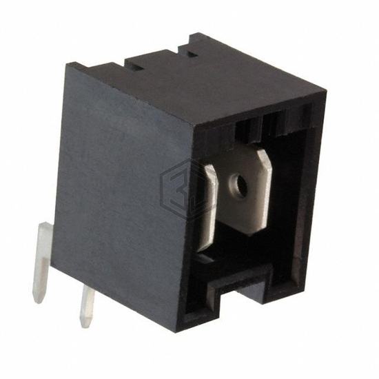 521384-2 - TE Connectivity AMP Connectors - Terminals - Quick Connects, Quick Disconnect Connectors