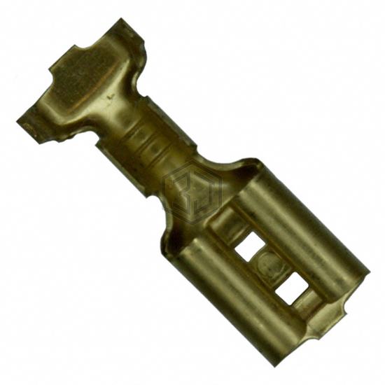 60487-1 - TE Connectivity AMP Connectors - Terminals - Quick Connects, Quick Disconnect Connectors