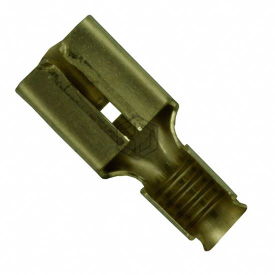 63596-1 - TE Connectivity AMP Connectors - Terminals - Quick Connects, Quick Disconnect Connectors