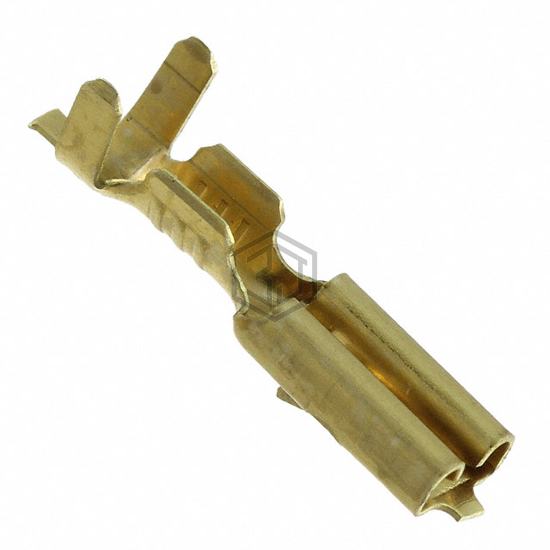 63241-1 - TE Connectivity AMP Connectors - Terminals - Quick Connects, Quick Disconnect Connectors