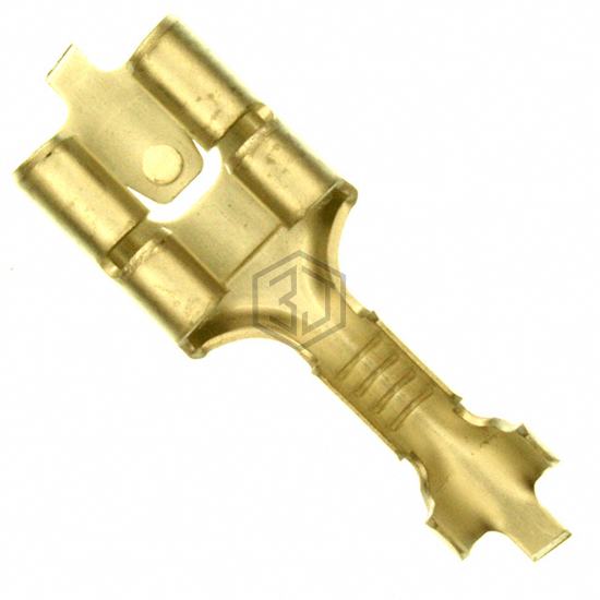 63609-2 - TE Connectivity AMP Connectors - Terminals - Quick Connects, Quick Disconnect Connectors