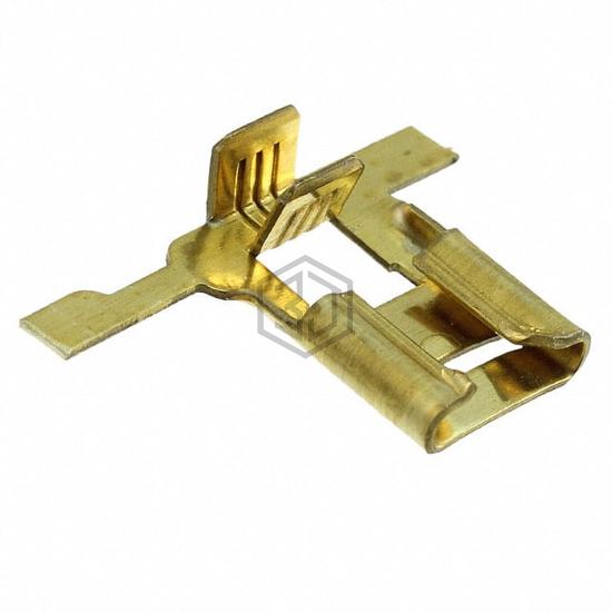63508-1 - TE Connectivity AMP Connectors - Terminals - Quick Connects, Quick Disconnect Connectors