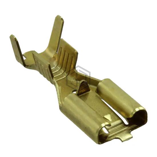 1217095-1 - TE Connectivity AMP Connectors - Terminals - Quick Connects, Quick Disconnect Connectors