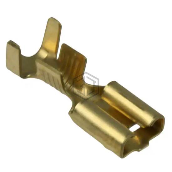 63896-1 - TE Connectivity AMP Connectors - Terminals - Quick Connects, Quick Disconnect Connectors
