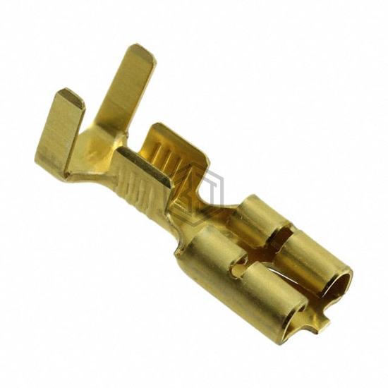 63757-1 - TE Connectivity AMP Connectors - Terminals - Quick Connects, Quick Disconnect Connectors