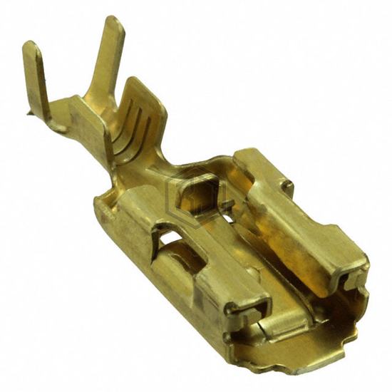 170454-1 - TE Connectivity AMP Connectors - Terminals - Quick Connects, Quick Disconnect Connectors