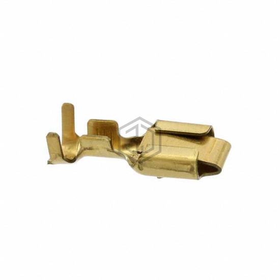 640418-1 - TE Connectivity AMP Connectors - Terminals - Quick Connects, Quick Disconnect Connectors