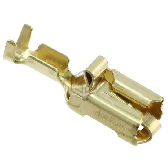 160759-1 - TE Connectivity AMP Connectors - Terminals - Quick Connects, Quick Disconnect Connectors