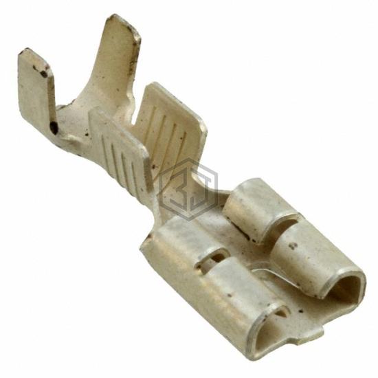 63435-1 - TE Connectivity AMP Connectors - Terminals - Quick Connects, Quick Disconnect Connectors