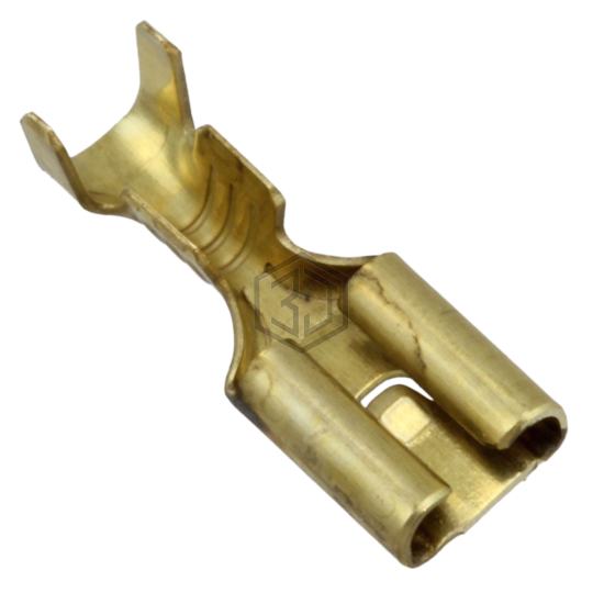 63654-1 - TE Connectivity AMP Connectors - Terminals - Quick Connects, Quick Disconnect Connectors