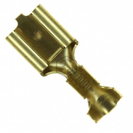 60650-1 - TE Connectivity AMP Connectors - Terminals - Quick Connects, Quick Disconnect Connectors
