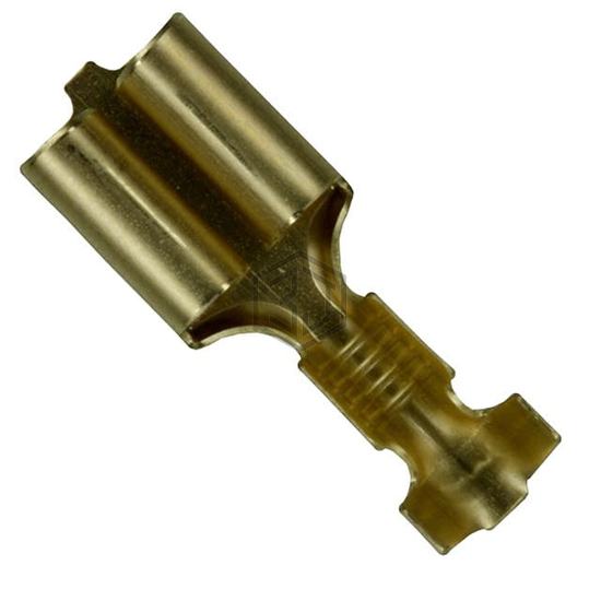 63648-1 - TE Connectivity AMP Connectors - Terminals - Quick Connects, Quick Disconnect Connectors