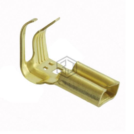 63748-1 - TE Connectivity AMP Connectors - Terminals - Quick Connects, Quick Disconnect Connectors