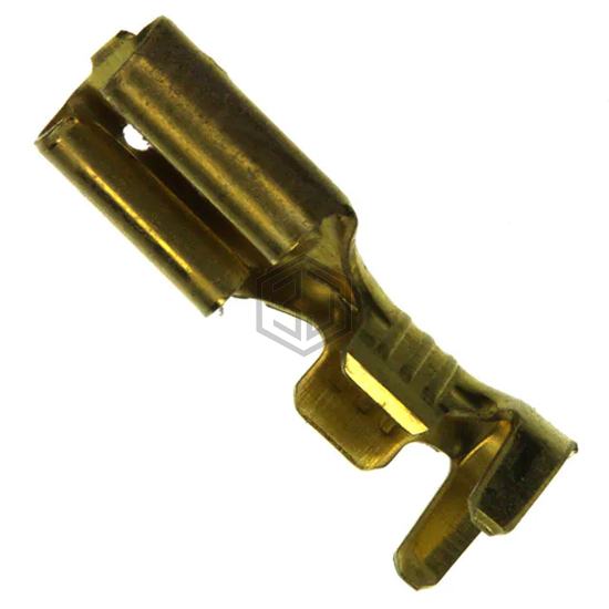 63477-1 - TE Connectivity AMP Connectors - Terminals - Quick Connects, Quick Disconnect Connectors