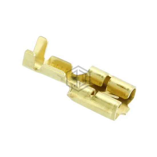 444334-3 - TE Connectivity AMP Connectors - Terminals - Quick Connects, Quick Disconnect Connectors