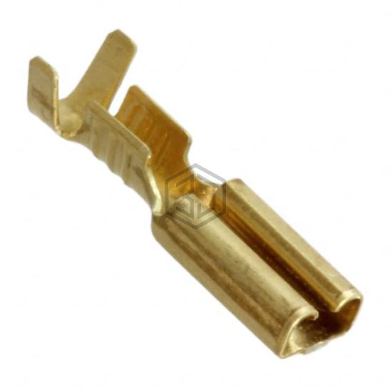 160534-1 - TE Connectivity AMP Connectors - Terminals - Quick Connects, Quick Disconnect Connectors