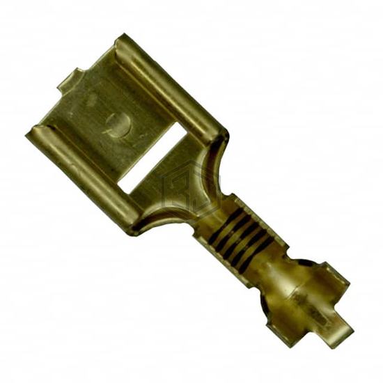 60384-1 - TE Connectivity AMP Connectors - Terminals - Quick Connects, Quick Disconnect Connectors