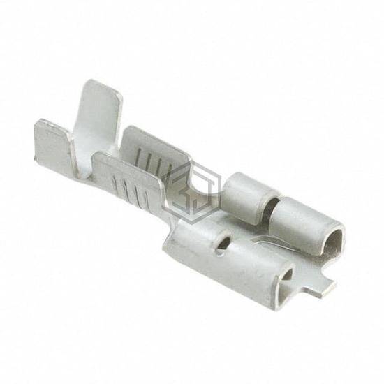 63993-1 - TE Connectivity AMP Connectors - Terminals - Quick Connects, Quick Disconnect Connectors
