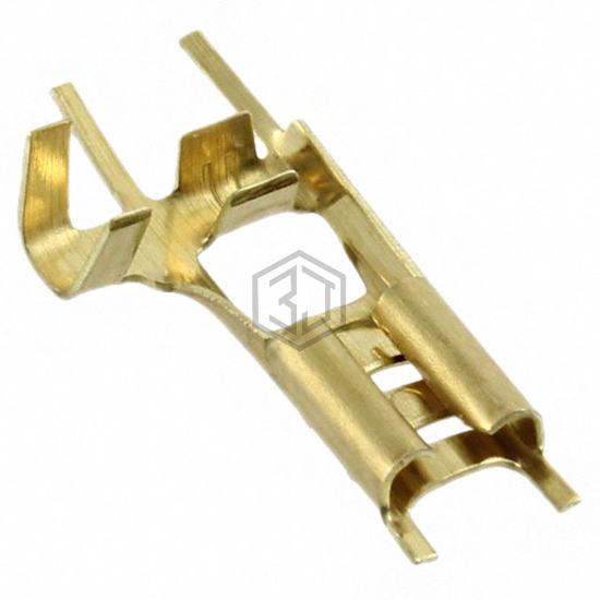 626412-1 - TE Connectivity AMP Connectors - Terminals - Quick Connects, Quick Disconnect Connectors