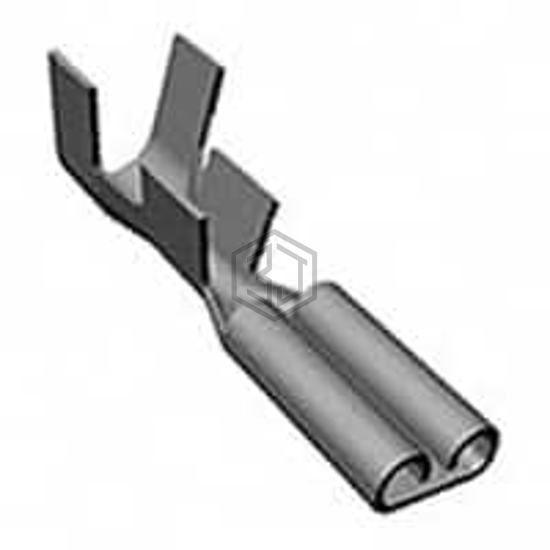 63634-1 - TE Connectivity AMP Connectors - Terminals - Quick Connects, Quick Disconnect Connectors