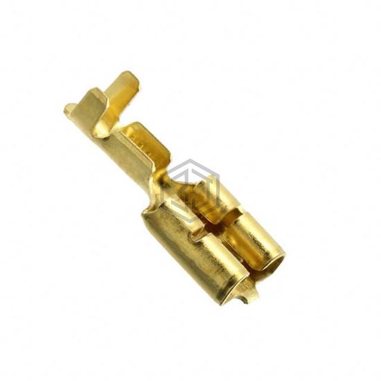 444334-1 - TE Connectivity AMP Connectors - Terminals - Quick Connects, Quick Disconnect Connectors