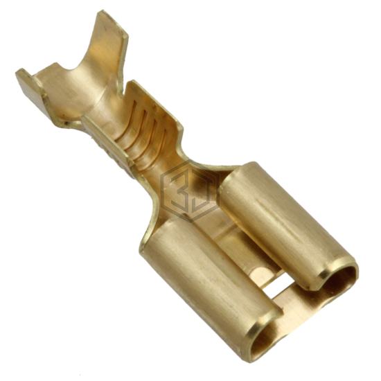 1742971-3 - TE Connectivity AMP Connectors - Terminals - Quick Connects, Quick Disconnect Connectors