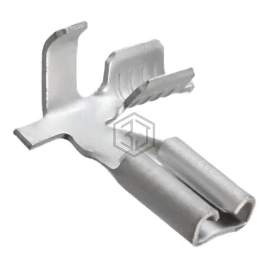60605-1 - TE Connectivity AMP Connectors - Terminals - Quick Connects, Quick Disconnect Connectors